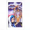 Tarot de tatouage à huit pièces, jeu de 82 cartes, Original, illustré de manière vivante, plateau de jeu, façon de rêve, jouet divin, cadeau