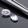 Lotusmaple Color D Clarity Fl 0.1ct -6ct 타원 컷 달걀 모양 느슨한 Moissanite 보석 각각 0.5ct 이상의 무료 GRA 인증서 용지 작업을 제공합니다.