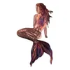 Décorations de jardin Métal Sculpture Seamaid Whited Iron Craft Hollow Out Fish Tail Silhouette Statues Mur Art Hanging Decoration3027947