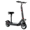 Foldable long range electric scooter with seat 10 inch mini adult aluminum alloy lithium battery driving Escooter car