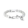 Original Natural Jade Chain Bracelet Hip-Hop Men And Women With The Same Style Stitching CREATE Square Fashion All-Match Jewelry