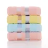 Microfiber Cotton Checkered Ribbon Home Beach Drying Bath Towel Shower Cleaning Magic Absorbent Towel Non-linting Shower Tool 33x73cm_YY_theone