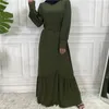 Islam Arabo Musulmano Abito Lungo Per Le Donne Ramadan Eid Mubarak Caftano Abaya Dubai Pakistani Turchia Robe Longue Femme Musulmane213D