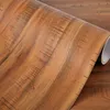 壁紙模造木パターン三次元テクスチャレトロな木板の壁のステッカー家具防水自己接着性の壁紙