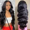 13x4x1 T Part Lace Front Wigs 130% Remy Brazilian Body Wave Human Hair Wig Pre Plucked With Baby Hair