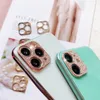 3D Glitter Diamond Diamond Bling Rhinestone Camera Lens Cover for iPhone 11 12 Mini Pro Max