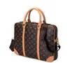 ZIPPE Designer Briefcase Business Crossbody Handbag Luxury Totes Fashion Men Shoulder Bag Canvas Leather Laptop Briefcases Women Computer Bags