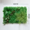 Decorative Flowers & Wreaths Artificial Plant Lawn Grass Fake Garden Outdoor Interior Background Wall Doorstep Home Decoration