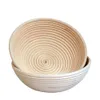 Pão de prova de prova indonésia rattan tecido europeu fermentação bacia cozinha ferramenta de cozimento redondo molde de massa oval tecelagem JJE10506