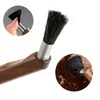 Coffee Grinder Brushes Natural Bristles Walnut Handle With Lanyard Espresso Machine Cleaning Brush Tool For Barista KDJK2104