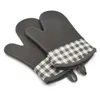 Silicone Oven Gloves Kitchen Microwave Mitts With Non-Slip Heat Resistant Cooking Baking Grilling Tools