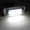 YENI 2 ADET Beyaz LED Araba Kuyruk Işık Numarası Lambaları 18 Subaru / BRZ / Legacy / WR X / STI Impreza / XV için Lisans Plakası Işık Değiştirme Trim