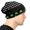 Berets Space Invaders Men Women's Beanie Hats Oryginalne 1978 Wersja arkadowa twarz dzianina kapelusz uszu czapki czapki czapki czapki