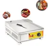 Food Processing Commercial 110v 220v Electric BBQ Griddle Plate Machine