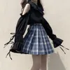 Jocoo Jolee Women Elegant Off the Shoulder Sweet Doll Collar Bluses Casual Japanese Lolita Shirts Petal Sleeve Chiffon Bluses 210619