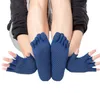 Chaussettes de yoga antidérapant de haute qualité et gants Set Set Silicone Grips Sports de fitness Gym