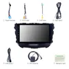 8-Core 2 Din DVD DVD GPS Multimedia Navi Player Android 10,0 para 2016-2018 Suzuki Brezza 9 polegadas Touchscreen WiFi