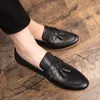 Loafer vestido sapatos masculinos deslizamento em condução mocassins sapatos de couro confortáveis ​​para homens outdoor moda homem casual festa clube