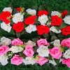 Fleurs décoratives couronnes 10pcs stand de fleur murs en plastique arc arc bricolage de décoration de mariage décoration sous-cadre incurvé264q