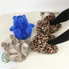 Womens Plush Teddy Bear House Slippers Brown Home Indoor Soft Anti-slip Faux Fur Cute Fluffy Pink Winter Warm Shoe