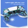 Colorful Controller Cover Camouflage Games Uchwyt Okładki PS5 Silikonowe Przypadki antypoślizgowe Uchwyty Malowanie Chronić Case dla PlayStation 5 Części