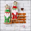 Christmas Decorations Festive & Party Supplies Home Garden Ornaments Walnut Soldier Wine Bottle Er Red Decoration Year Jk2010Xb Drop Deliver