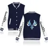 Mode Design Nya Män / Kvinnor Streetwear Game Genshin Impact 2D Print Boy Girl Baseball Sweatshirt Casual Baseball Jacket Kläder Y0901