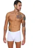 Boxers pour hommes, sous-vêtements Sexy, ensembles de shorts, culottes, sous-vêtements en coton noir solide, sous-vêtements purs, Lingerie XL H1214