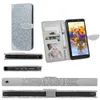 Mobiele telefoon gevallen voor Tecno Spark 5 PRO 6 GO POP 2F 3 4 Pro Camon 15 16 SE Wing Clip Gesp Ontwerp gemaakt van PU-leer met sleutelhanger