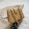 المرأة سلسلة حمل المعين شعرية الكتف اليد بو الجلود crossbody مبطن أكياس رسول منقوشة