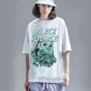 Men Animal pattern T-Shirt Vintage Printed Owl Funny Print T Shirt Hip Hop Cotton Man Tops Tees Men Clothes Camisa Masculina G1217