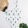 Sexig baddräkt tryckt badkläder 2022 Bikini Set String Swimming Suit For Women Bathing May Summer Bathers Maillot Women's