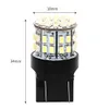 1 paire de feux de réserve de secours W21/5W feu stop LED de voiture ampoule arrière 50SMD feu de clignotant automatique T20 7443