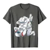 Camisas de Jiu Jitsu Astronauta BJJ MMA Mens Brazilian Jujitsu T-Shirt Cotton Tops Masculino Tees Slim Fit Top T-Shirts Casual Desconto Y220214