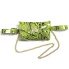 Selling Women Waist Bag Snakeskin Print Chain Decoration Adjustable Belt For Mobile Phone Keys Money -B5 Bags