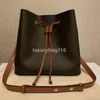 Luxurys Designers NEONOE دلو حقائب كتف حقائب يد زهرة المحافظ الجلدية النساء حمل العلامة التجارية رسالة Crossbody louise Purse vutton Crossbody viuton Bag