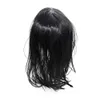 Funny Scary Momo Hacking Game Cosplay Mask Adult Full Head Halloween Ghost Momo Latex Maske mit Perücken große Augen und lange Perücken Y09133324239