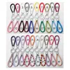 76 kleuren pu lederen sleutelhanger hanger geweven pols sleutelslangjes bagagedecoratie metaal sleutelhanger auto sleutelhanger diy party cadeau