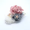 Bukiety dla Brides Girls Brank Flowers Brooch Broquet Bukiet na druhen Wedding Accessary Corsage