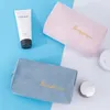 Girls Velvet Organizer Cosmetic Bag Vintage Soft Beadety Package Women Travel Makeup Bags Lipstick Pouch Beauty CaseBag238S