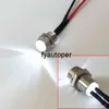 10 adet 8mm 12 V Gösterge Işık LED Pilot Dash Paneli Araba Kamyon Tekne Ampuller Dekoratif Lamba Oto Tuning Aydınlatma Araba Aksesuarları