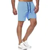 2021 Pantaloni da spiaggia Pantaloncini da uomo Estate da uomo Asciugatura rapida Tinta unita Sport traspirante Fitness a cinque punti 13 colori M-3XL