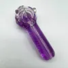 Cool Colorful Pipes Freezable Seal Liquid Filled Pyrex Thick Glass Smoking Tube Handpipe Portable Handmade Dry Herb Tobacco Oil Rigs Filter Bong Hand DHL Free