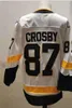 Reverse Retro Hockey su ghiaccio Sidney Crosby Jersey 58 Kris Letang 59 Jake Guentzel Lemieux Evgeni Malkin Jason Zucker Blank 2022 Alternate Black Men Stitched