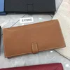 Frauen Geldbörse Luxus Designer Brieftasche 2021 Effini Mode Dame Echtes Echtes Leder Lange Brieftaschen Kupplungsbeutel Münze Geldbörsen Kreditkarteninhaber Geld Clip