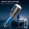 Powerful XHP50 Led Flashlight Torch Light Torches Usb Rechargeable Waterproof Lamp Ultra Brigh For Outdoor Travel Hunting