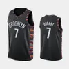 Hommes 7 Kevin Durant Jersey 11 Kyrie Irving 72 Biggie Black City Honor Basquiat Basketball Maillots 2021