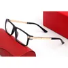 Lasest designer solglasögon för kvinna mens naturliga buffel horn glasögon mode carti ramar män och kvinnor lyx varumärkesglasögon med lådor storlek: 52-17-140mm