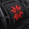 Seat Cushions Wood Beads Car Chair Back Support Massage Cushion Mesh Relief Lumbar Brace Office Home