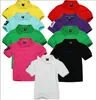 polo per bambini con ricamo a risvolto a maniche corte cavallo ragazzi ragazze camicie polo estive t-shirt top tee abbigliamento per bambini